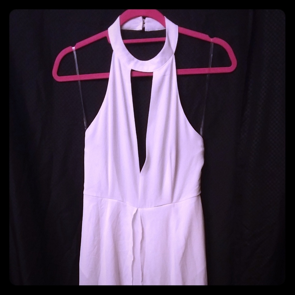 Women's  White Jumpsuit